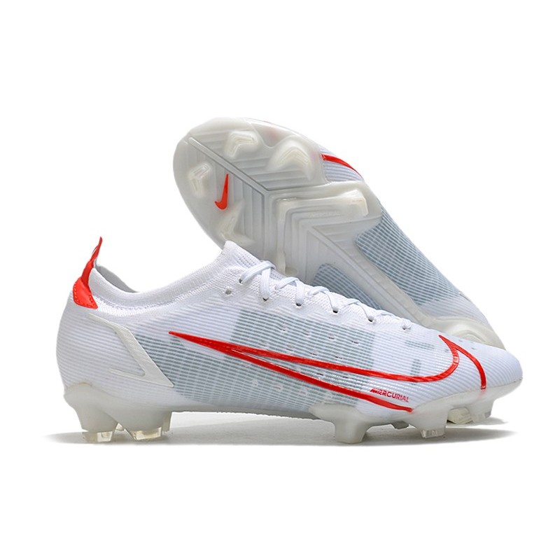 Nike Mercurial Vapor XIV Elite FG Bílý Červené